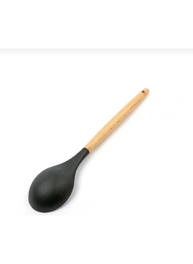 Black Spoon with Bamboo Handle - pzsku/Z611DECA6C4A524592630Z/45/_/1730556851/b1ef54c7-0f0d-4a51-a2d3-b19acbcbb7d3