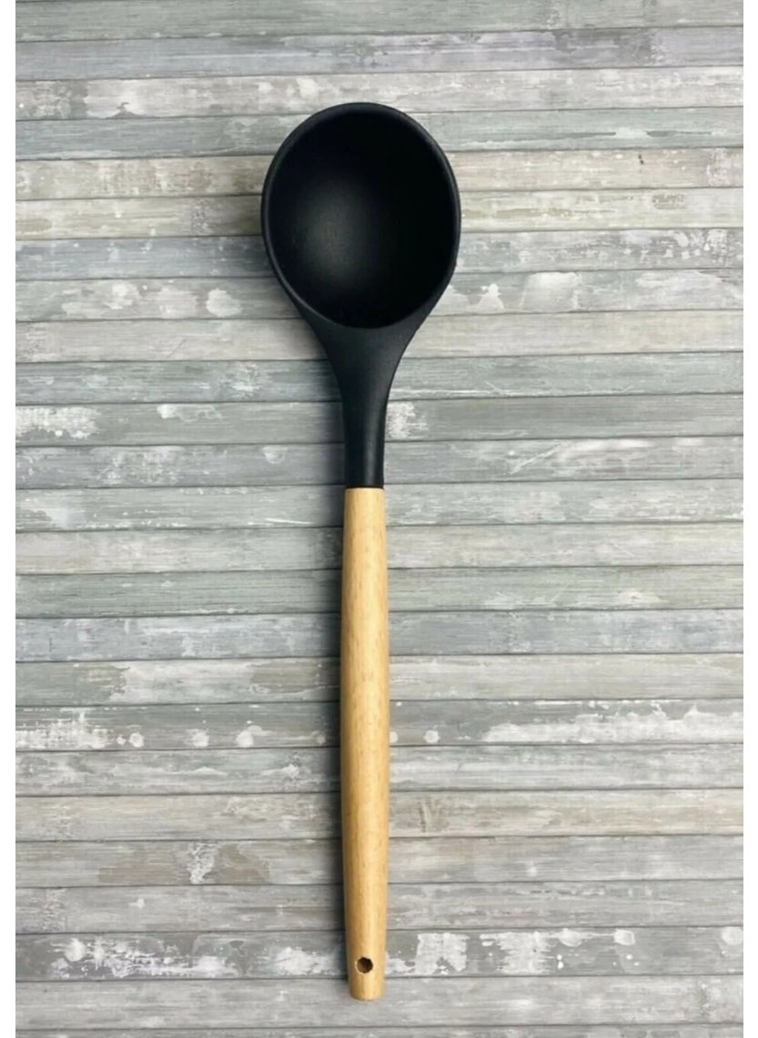 Black Spoon with Bamboo Handle - pzsku/Z611DECA6C4A524592630Z/45/_/1730556852/0d9b8a71-dcaf-4861-b83b-a93137143b94