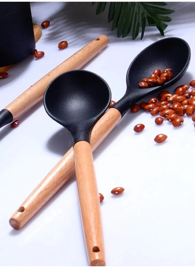 Black Spoon with Bamboo Handle - pzsku/Z611DECA6C4A524592630Z/45/_/1730556855/6bd7cbc1-3711-4dc0-a8e2-20494438f02a