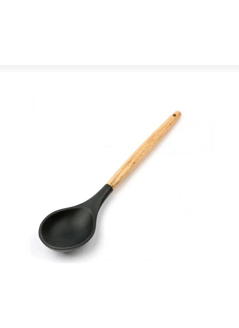 Black Spoon with Bamboo Handle - pzsku/Z611DECA6C4A524592630Z/45/_/1730556857/1b0b9fa1-c1c1-4b57-b254-2b969c02ea9e