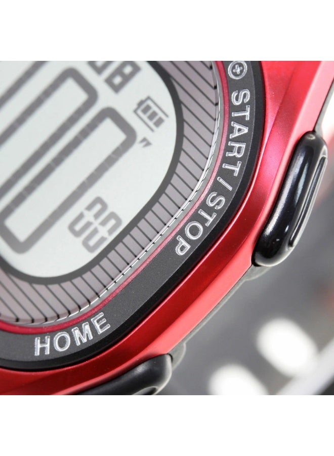 Seiko Prospex Solar Men’s Watch SBEF047, 43.7mm Red Digital Dial, Black Resin Strap, 100 m WR - Image 2