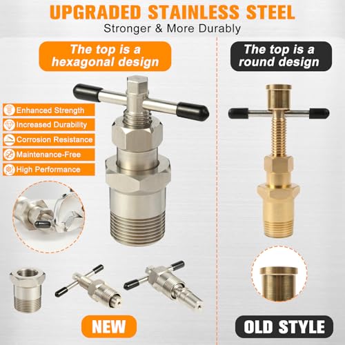 Wells Olive Remover Puller Tool for 1/2 inch 1 inch Plumbing Tools Compression Sleeve Puller Tool 303 Stainless Pipe Olive Puller Ferrule Puller - Image 2