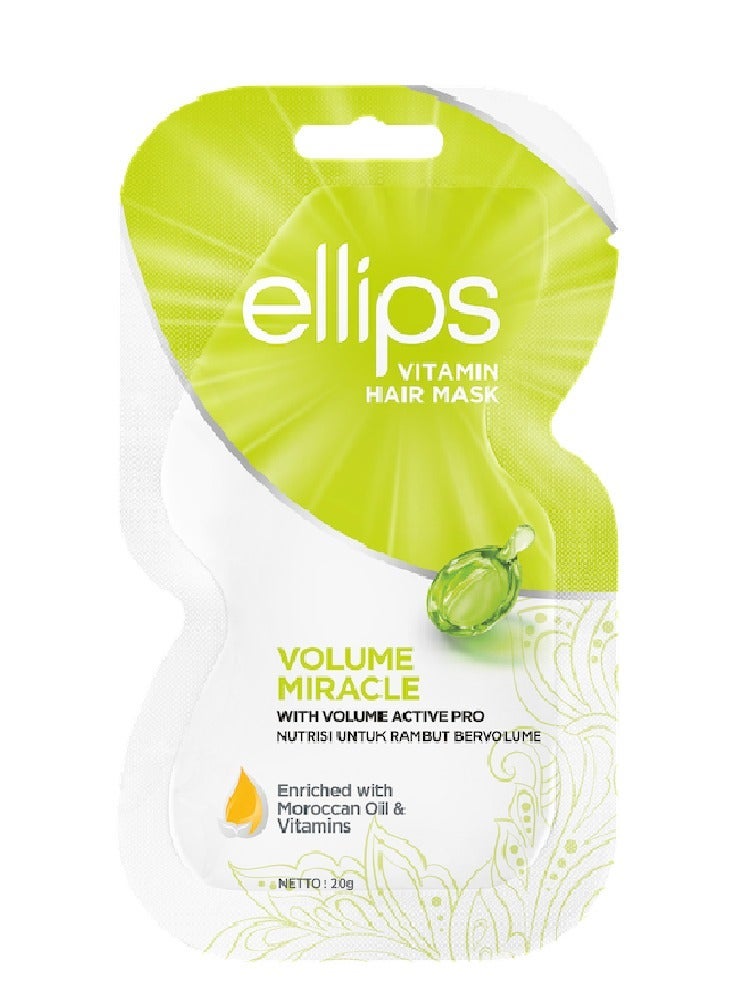 Ellips Hair Mask Volume Miracle 20g (Pack of 4) - Image 2