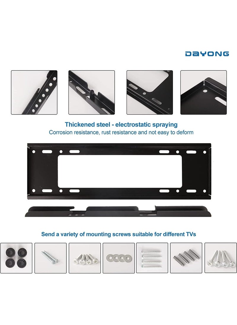 Phone Planet Fixed TV Wall Mount,TV Stand/Television Stands for Most 40-85 inch TVs,TV Mounting Bracket VESA 600X400mm Up to 50kg - Image 4