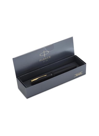 Parker Frontier Matte Black (Gold Nib) GT Fountain Pen, 1 Count (Pack of 1) (9000020642) - pzsku/Z611E4F044EC46771D0A7Z/45/1741247106/6f681ff9-fe32-488b-a60e-4e81dde3bf1d