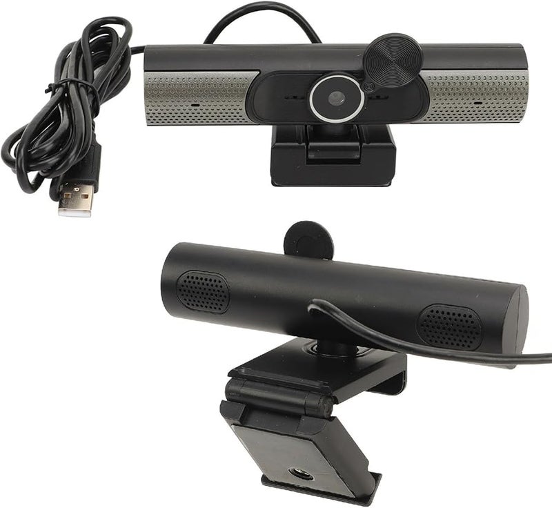 2K Webcam with Microphone Auto Focus 90 Degree Wide Angle USB Computer Camera for Video Conference - Image 5