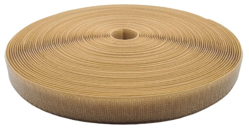Zenith ZENITH 1 inch wide Beige (Skin Color), 24 Meter Non Adhesive Hook and Loop Tape + 2 tape No Glue Back, Fabric Fastener InterlockingTape for Sewing Crafts, DIY, Clothes, straps, Shoes Mosquito nets etc (Beige (Skin Color), 24 Meter + 2 tape)  - Image 5