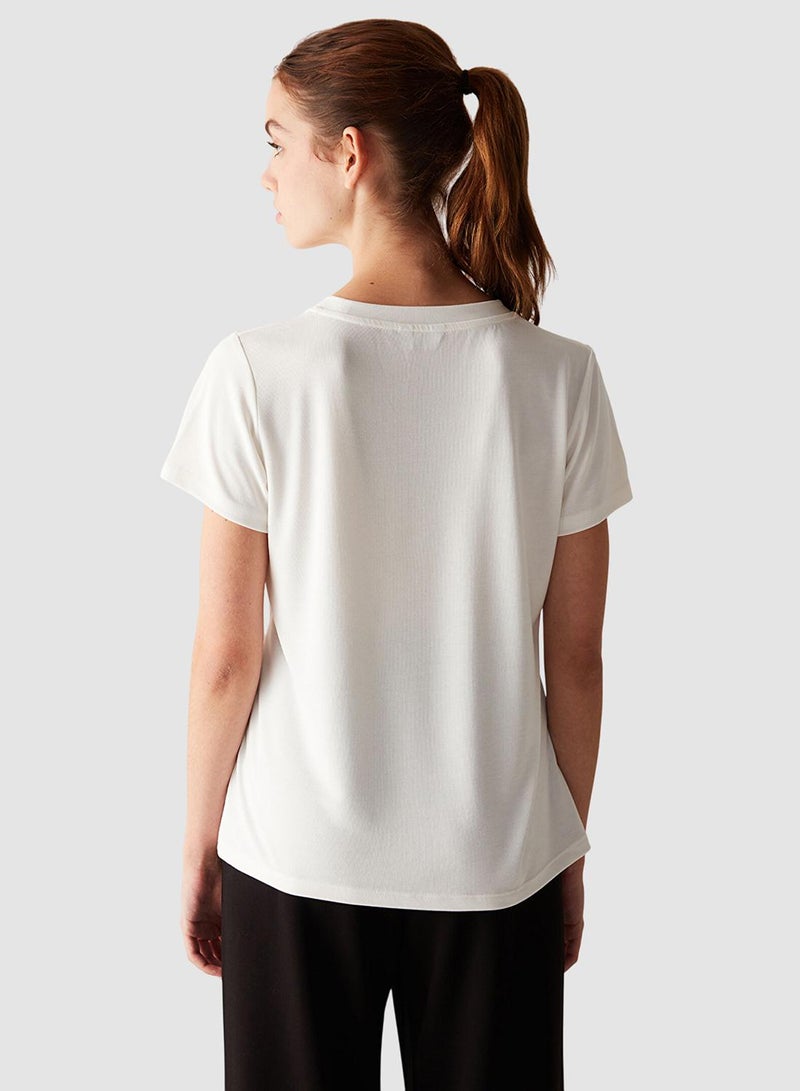 Penti Basic White Regular Fit T-Shirt - Image 2