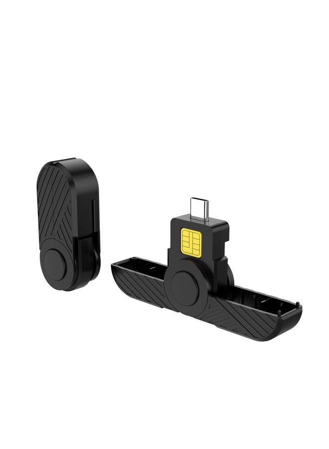 Rocketek Manufacturers New Usb-c Smart Card Reader Tax Sim Card Id Card Bank Card Cac Card Smart Card - Image 5