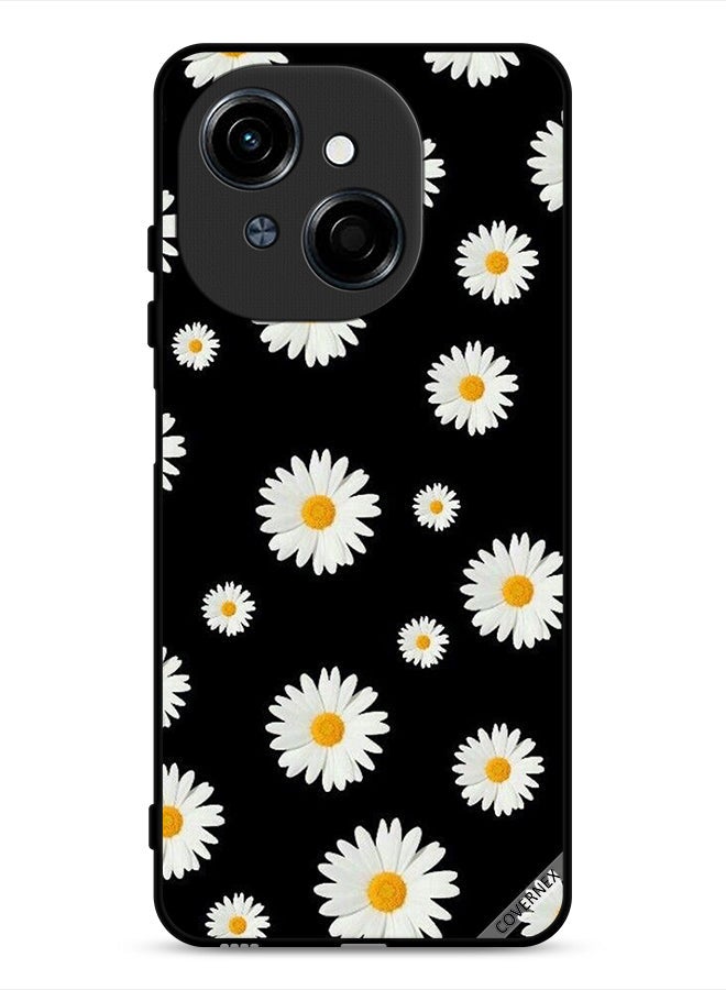 Covernex Tecno Spark Go 1 4G Protective Case Cover Small Sun Flowers - Image 1
