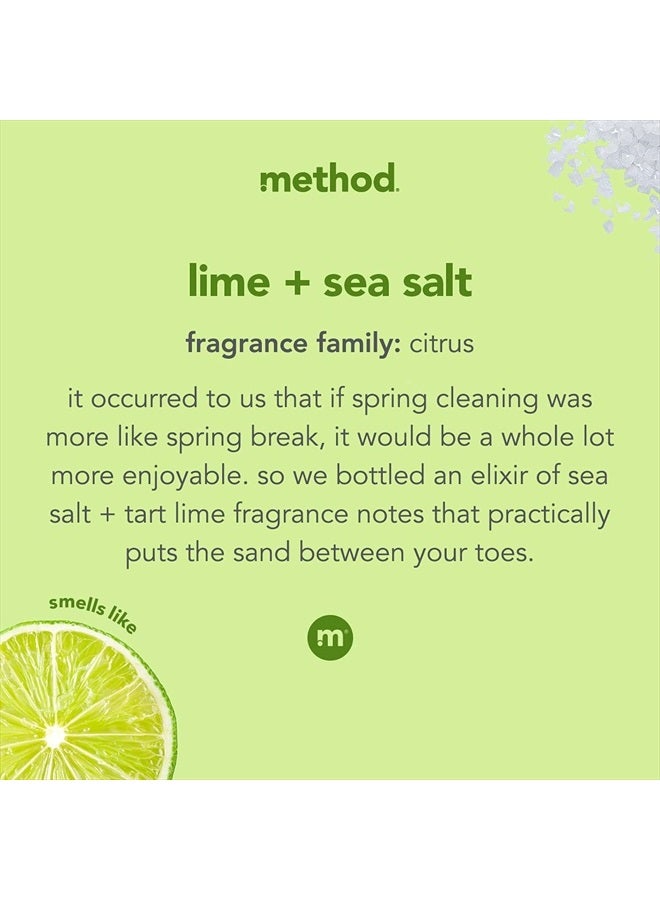Method All-Purpose Cleaner Spray, Lime + Sea Salt, Plant-Based and Biodegradable Formula Perfect for Most Counters, Tiles, Stone, and More, 28 oz Spray Bottles, (Pack of 1) - Image 2