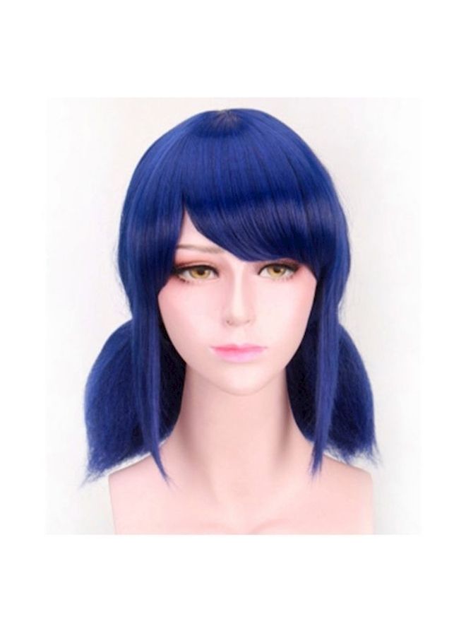 NIBEMINENT Deep Cosplay Wig Blue