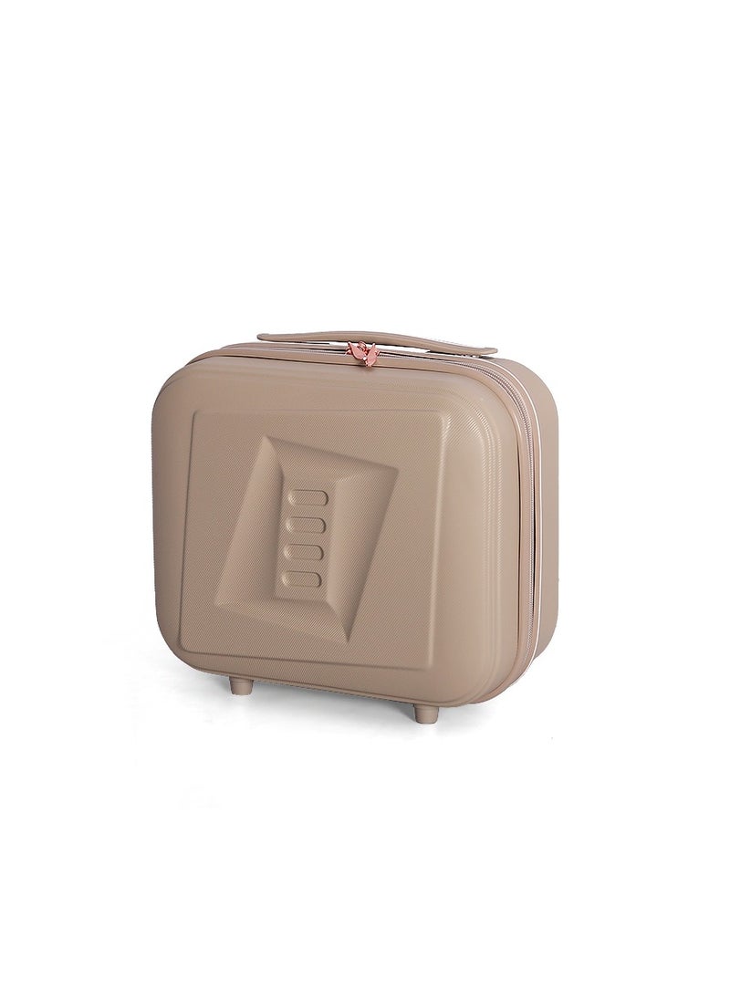 Fancl - Fancl Hardshell Luggage Trolley 4 pcs Set,Beige - Image 1