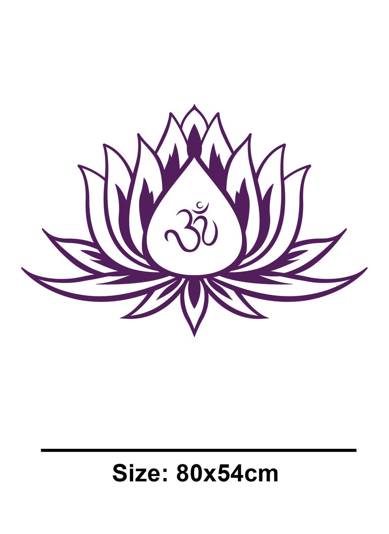 Spoil Your Wall Lotus Yoga  Wall Decal - Wall Arts Home Décor - Wall Sticker, 80x54 cm by Spoil Your Wall  - Image 3