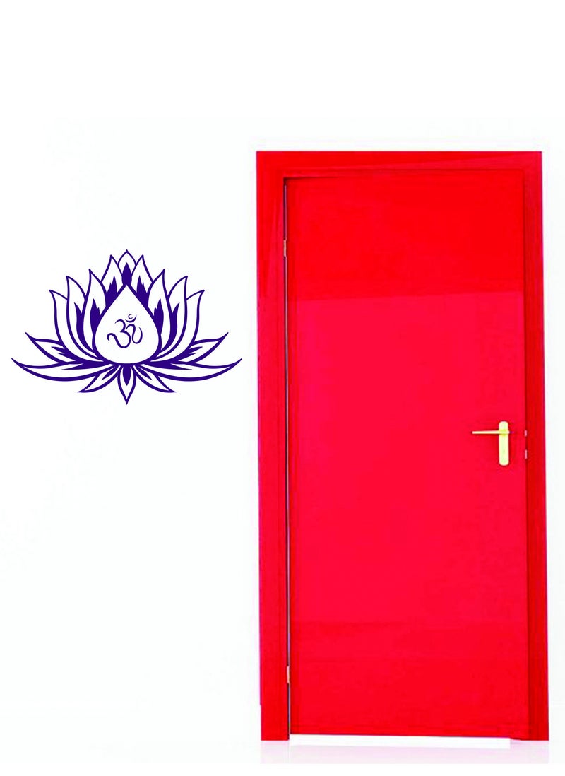 Spoil Your Wall Lotus Yoga  Wall Decal - Wall Arts Home Décor - Wall Sticker, 80x54 cm by Spoil Your Wall  - Image 4