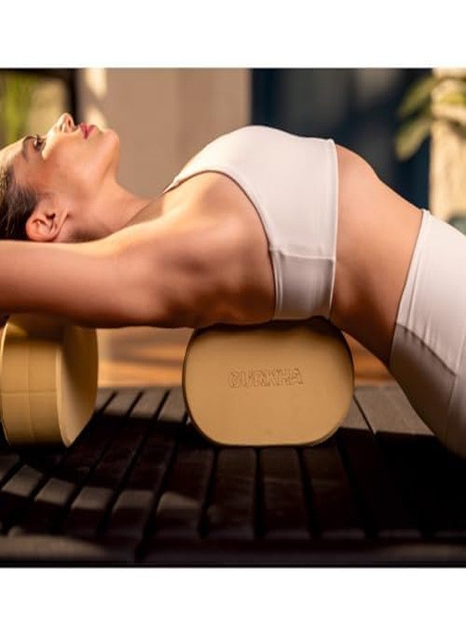 GURKHA Curv™ Yoga Block + Carry Bag | Set of 2 | Ergonomic Curved EVA Design for Natural Grip & Reduced Wrist Pressure | Premium Support for Strength, Balance & Stretching | 3x6x10 in (Deep Forest) - Image 5