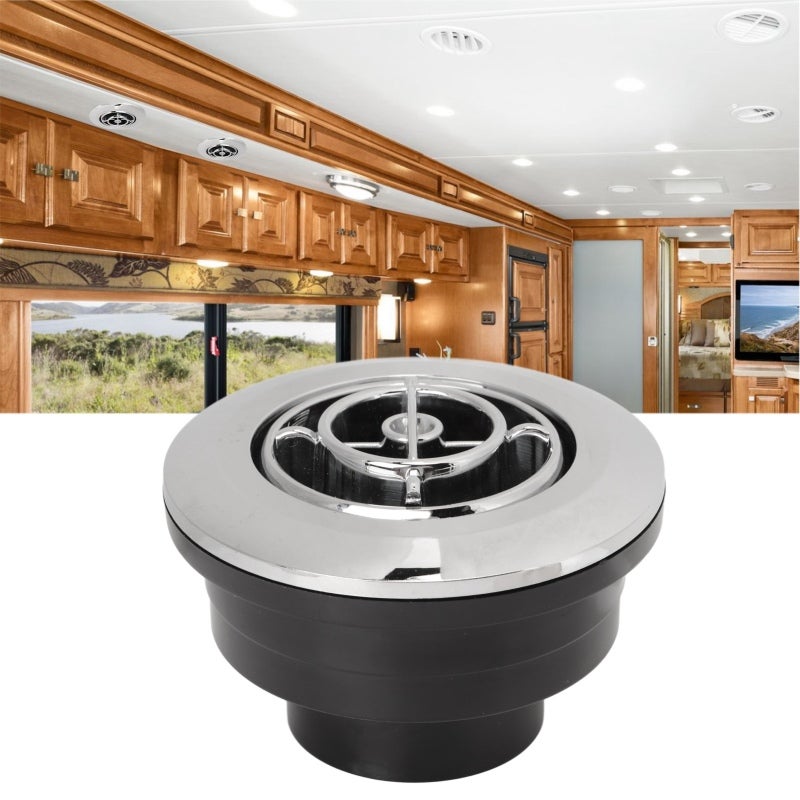 Rv Air Outlet: 20mm Max Installable Thickness Rotatable Design Abs Material - High Temperature Resistant Easy Installation Roof Vent for Rvs Engineering Commercial Special Vehicles - Image 5