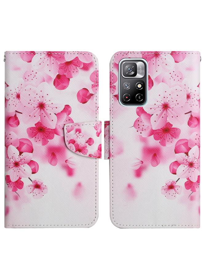 Case For Xiaomi Redmi Note 11 5G China Painted Pattern Flip Leather Phone Case