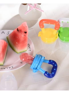 2Pack Baby Fruit Food Feeder Silicone Nipple Fresh Pouches Teething Toy Aching Gums Pacifier Reusable Green Blue - pzsku/Z611F41FB8E88D1B4DD4BZ/45/_/1707059958/a29c260a-5d67-4412-99c1-a2d4f32c7a4e