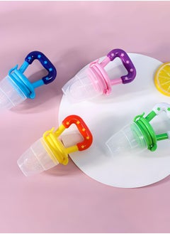 2Pack Baby Fruit Food Feeder Silicone Nipple Fresh Pouches Teething Toy Aching Gums Pacifier Reusable Green Blue - pzsku/Z611F41FB8E88D1B4DD4BZ/45/_/1707059958/cc9b1625-3964-4bfd-adad-6d196ff859ef