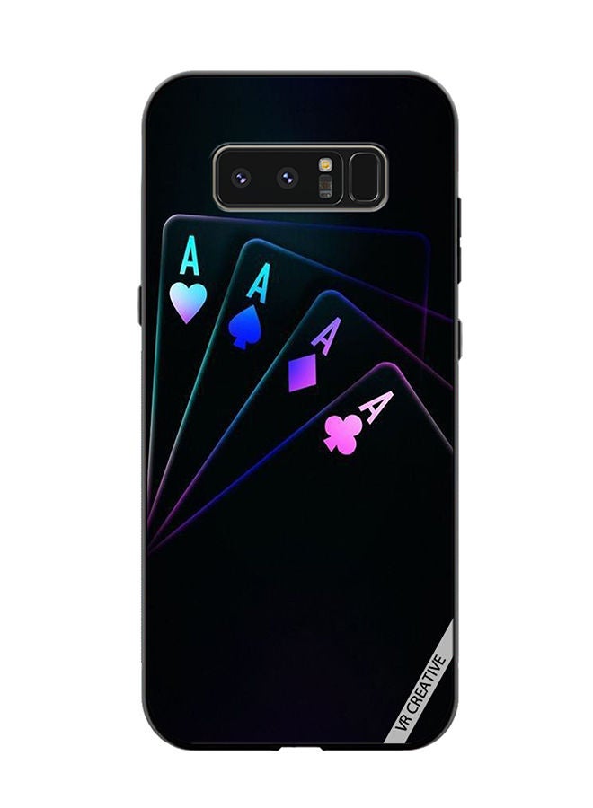 VR CREATIVE Protective Case Cover For Samsung Galaxy Note 8 Multicolur Design Multicolour - Image 1