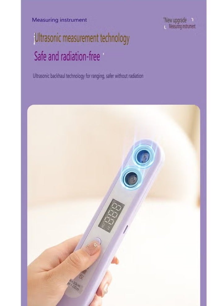 Mini ultrasonic accurate height measuring instrument height electronic ruler home children electronic height ruler - Image 4
