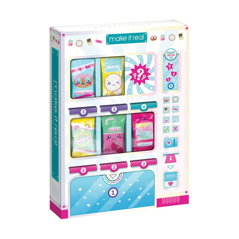 Make It Real طقم صنع أساور سناكيرز من ميك إت ريال - مجموعة ماكينة البيع (242 قطعة) - Image 2