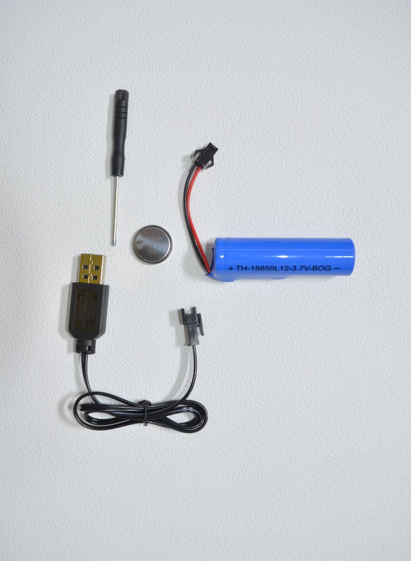 remote control car toy equipped with wheels that can drift and a remote control watch or a regular remote control, in addition to containing music and lighting  - Image 2