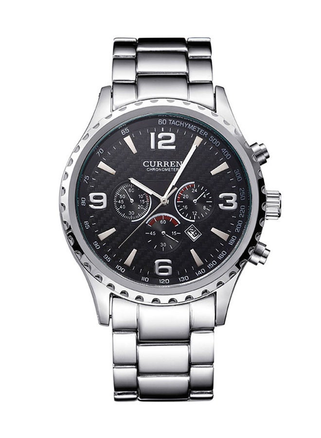 NIBEMINENT men Metal Chronograph Watch 8267A
