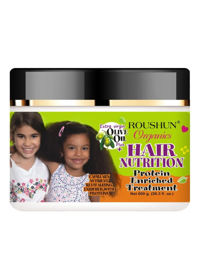 ROUSHUN 600g Organics Hair Nutrition Protein Enriched Conditioner Olive Oil Kids Hair cream Natural Olive Oil Gel for Culinary Excellence and Health Benefits Extra Virgin Olive Oil Gel - Image 4