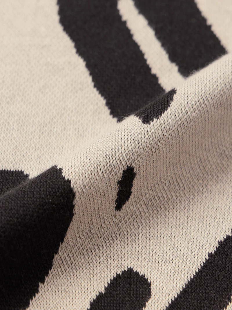 The Souled Store  The Souled Store TSS Originals: Soul Beat Men and Boys Short Sleeve Spread Collar Beige Abstract Jacquard Print Cotton Blend Regular Fit Polo Shirts  | Best Price UAE