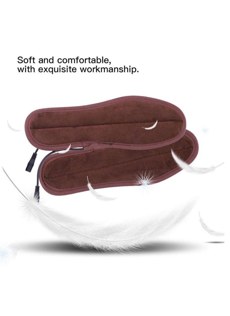 KASTWAVE USB Electric Heated Shoe Insoles Comfortable Feet Warmer Temperature Controller Foot Warmers for Men and Women  - Image 5
