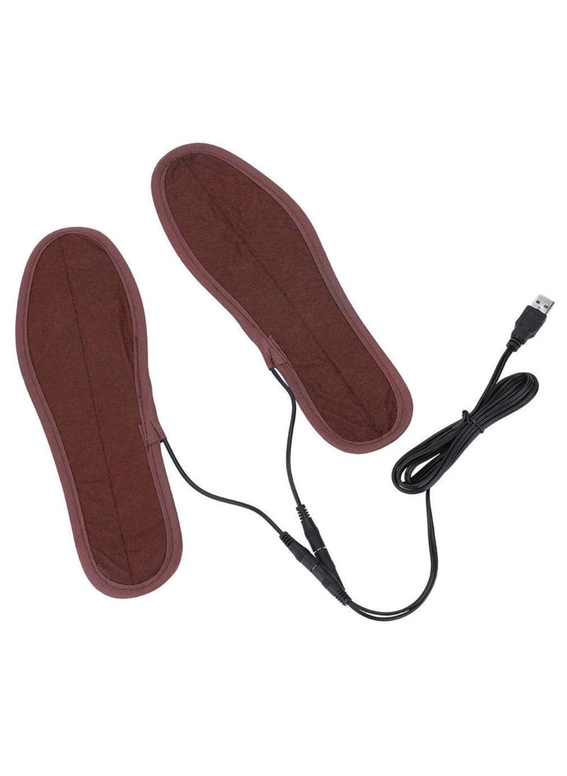 KASTWAVE USB Electric Heated Shoe Insoles Comfortable Feet Warmer Temperature Controller Foot Warmers for Men and Women  - Image 2