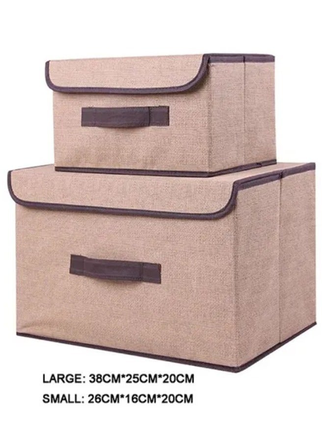KLNAMAEAAN 2-Piece Foldable Cloth Storage Box - Image 2