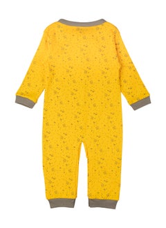 Babies Basic 100% Cotton Printed Long Sleeves Jumpsuit/Romper/Sleepsuit For Babies  - Image 4