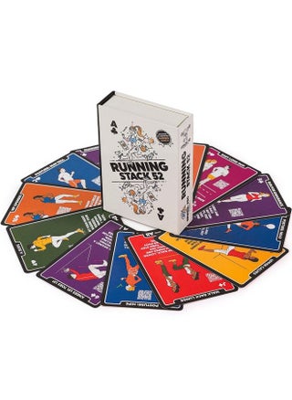 Stack 52 Running Exercise Cards: Run Faster And Further With Less Effort. Video Instruction By Certified Coach Included. Beginner To Advanced Drills. (Running Stack 52) - pzsku/Z61206F00B23DDB4B74B4Z/45/_/1692171333/68b1ed4a-c9c2-47f8-8b4c-7bcba18d8640