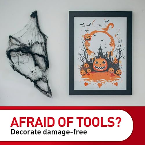 Command 17206 Picture Strip, Detachable, 7200 g, 4 Sets of 2 Stripes, Size L, White - Image 5