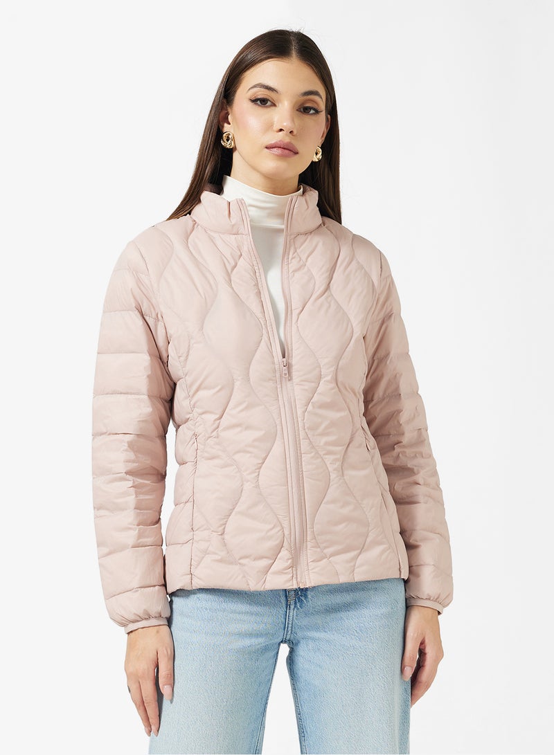 ايلا جاكيت مبطن كاجوال متوسط الطول - Image 1