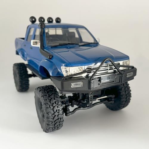 WPLDEWAN RC Rock Crawler WPL C641 RC Truck 4x4 116 RC Crawler Off Road Pickup Hobby RTR All Terrain 260 Motor Upgraded Chassis Proportional Throttle Steering 24GHz Axle Mounted Servo Adult - Image 5