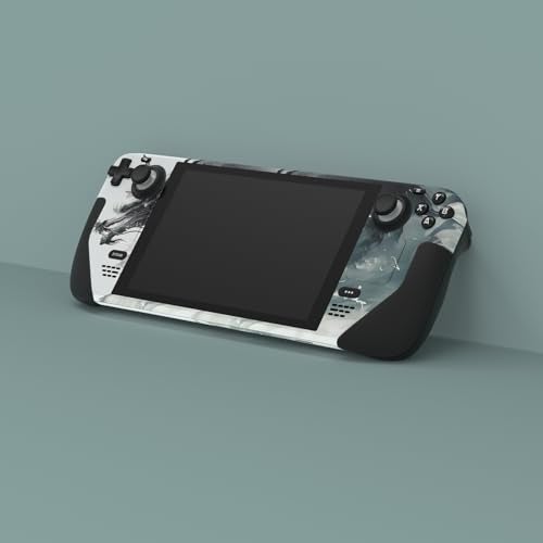 PlayVital Full Set Protective Skin Decal for Steam Deck LCD, Custom Stickers Vinyl Cover for Steam Deck OLED - Ink Spirit Dragon - Image 2