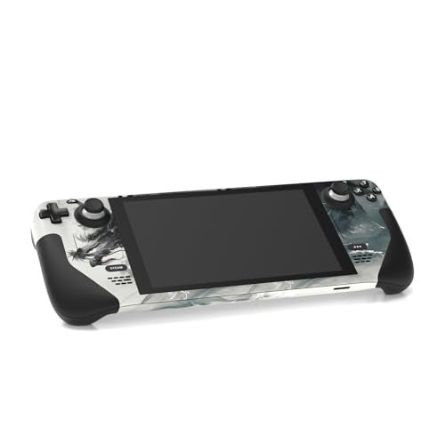 PlayVital Full Set Protective Skin Decal for Steam Deck LCD, Custom Stickers Vinyl Cover for Steam Deck OLED - Ink Spirit Dragon - Image 5