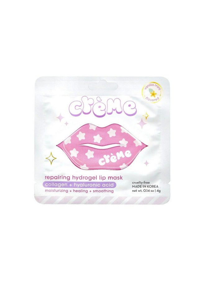 The Creme Shop Boba Bears Repairing Hydrogel Lip Mask Lip Masks For Dry Lips Hydrating Lip Mask Lip Patches For Wrinkles Collagen & Hyaluronic Acid  - Image 2