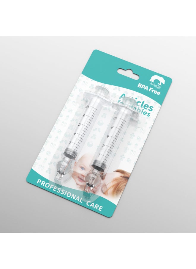 Generic - Needle Type Baby Nasal Washer For Children And Infants Baby Nasal Washer 10ml-Net Content:Transparent Suction Card 10ml - Image 1
