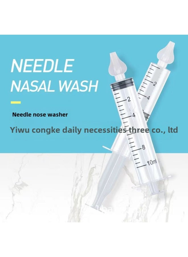 Generic - Needle Type Baby Nasal Washer For Children And Infants Baby Nasal Washer 10ml-Net Content:Transparent Suction Card 10ml - Image 1