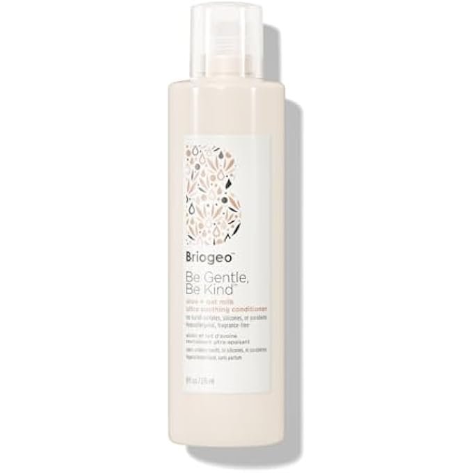 Briogeo BE GENTLE, BE KIND ALOE + OAT MILK ULTRA SOOTHING CONDITIONER - FRAGRANCE FREE, HYPOALLERGENIC AND DERMATOLOGIST-APPROVED. 8 OUNCES. - Image 2