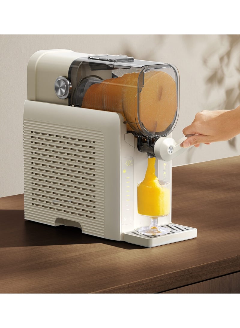 فيومي آلة صنع المشروبات المثلجة، آلة صنع الثلج الرملي، آلة صنع المشروبات المجمدة مع 6 أوضاع مسبقة الضبط | لا حاجة للثلج | آلة صنع المشروبات المثلجة ذاتية التنظيف للاستخدام المنزلي أو التجاري - Image 2