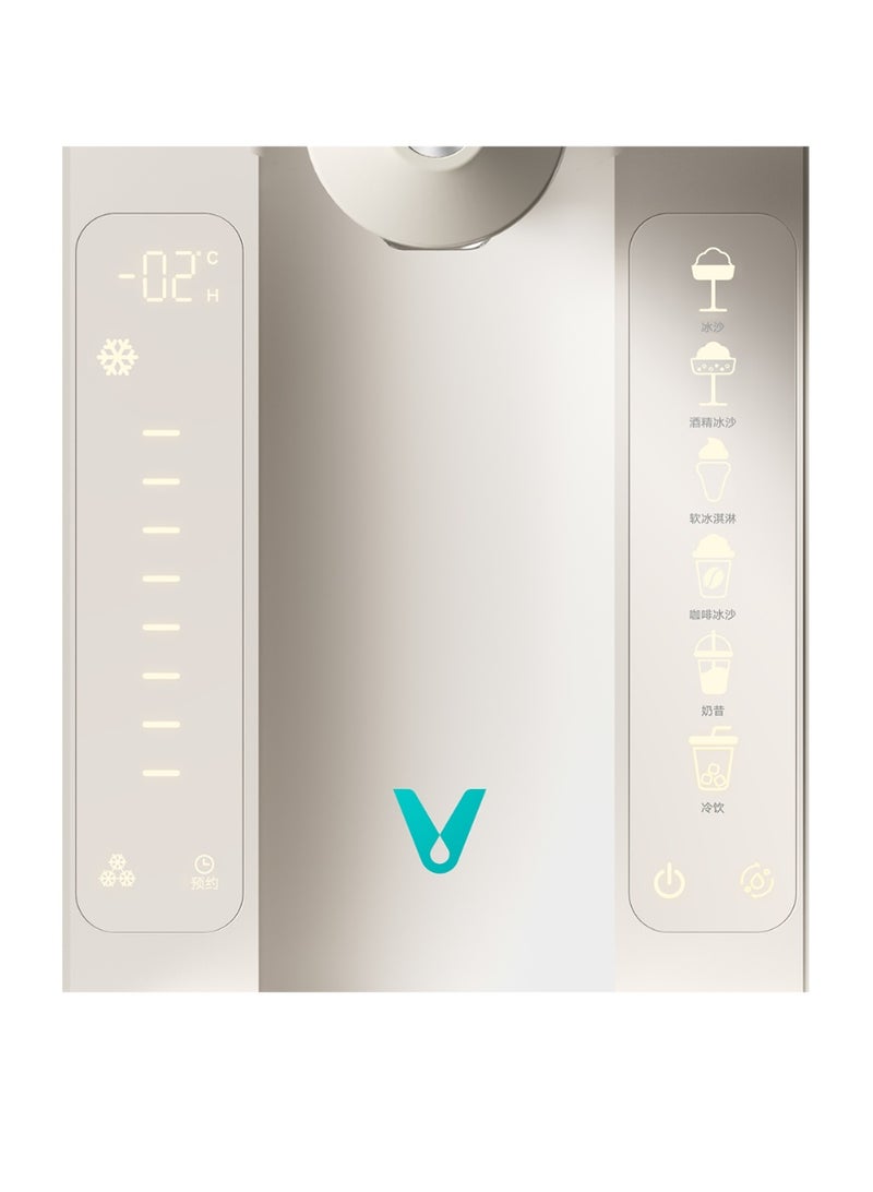 فيومي آلة صنع المشروبات المثلجة، آلة صنع الثلج الرملي، آلة صنع المشروبات المجمدة مع 6 أوضاع مسبقة الضبط | لا حاجة للثلج | آلة صنع المشروبات المثلجة ذاتية التنظيف للاستخدام المنزلي أو التجاري - Image 4