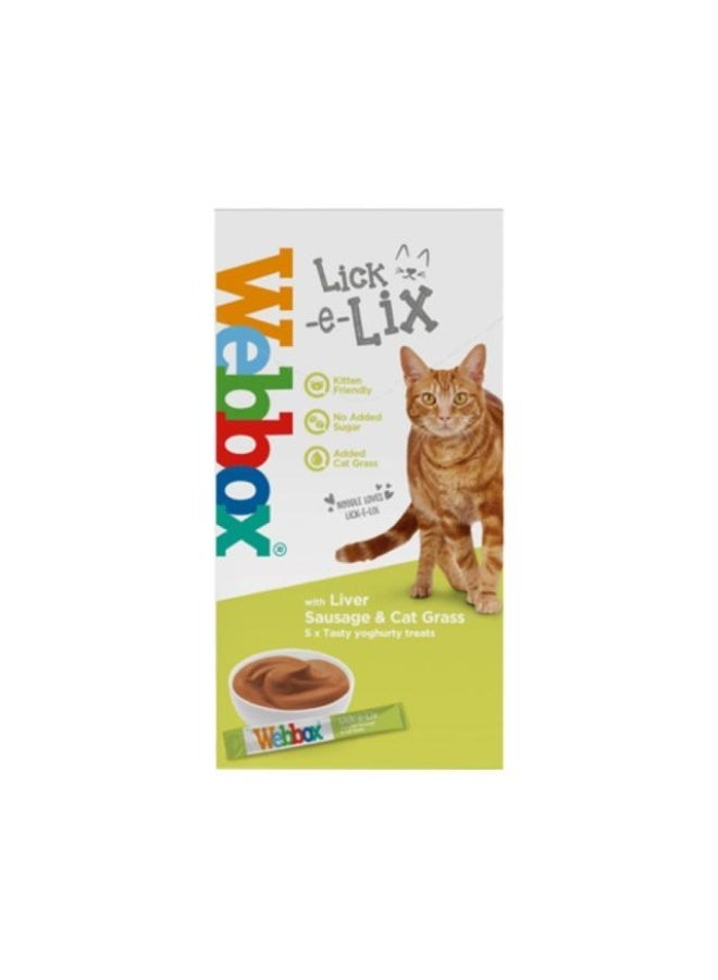 Cat Treats Liver Sausage & Cat Grass - 75g