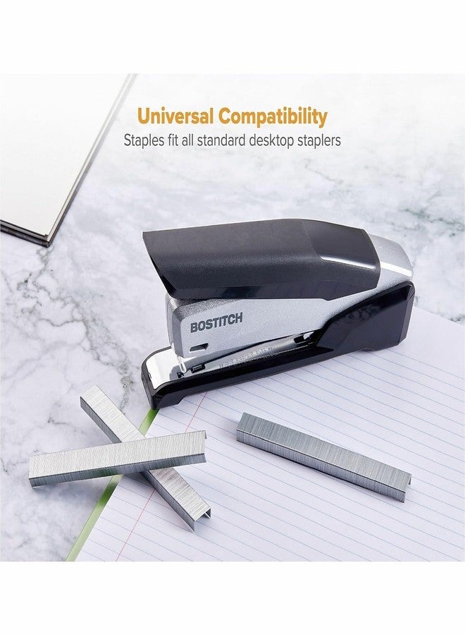 Bostitch Premium Standard Staples in Clear Plastic Box, 1/4 Inch Leg, 5,000 Per Box (SB10) - Image 2