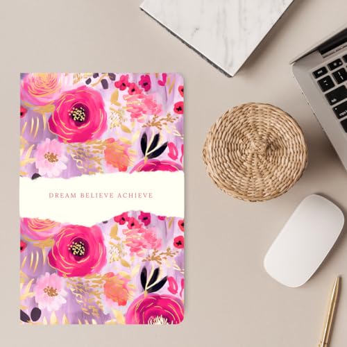 LAURET BLANC Notebook Undated Daily Planner, To Do List, Affirmation and Gratitude Journal- A5, 90 GSM, 150 Pages, Plan for 75 Days (Dream Believe Achieve) - Image 5